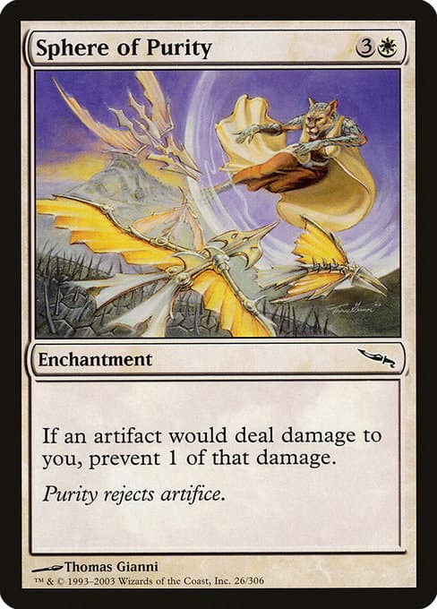 Sphere of Purity 2003 Magic: The Gathering Mirrodin