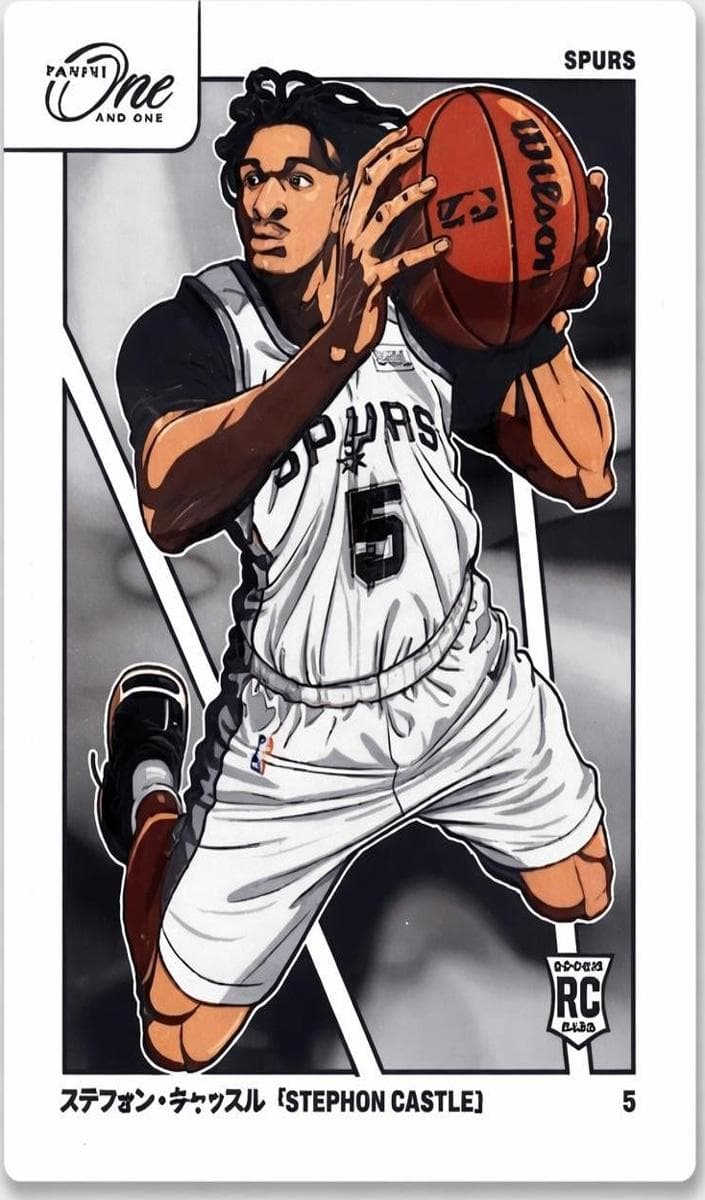 Stephon Castle 2024 panini Panini One and One