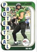 Bo Nix 2024 panini