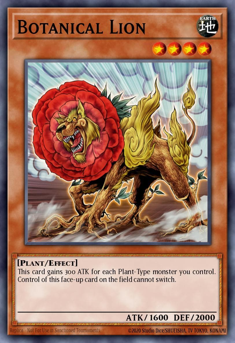 Botanical Lion #DT04-EN009