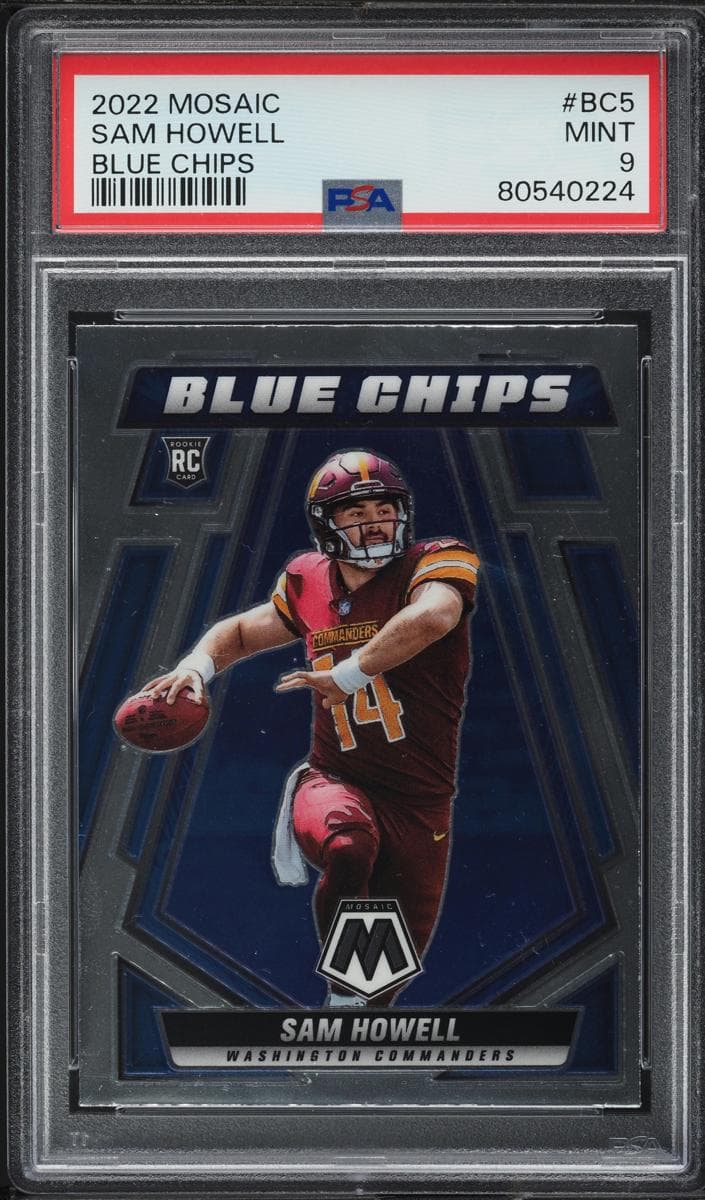 Sam Howell 2022 panini Panini Mosaic