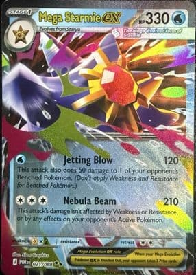 Mega Starmie ex 2026 Pokemon Perfect Order