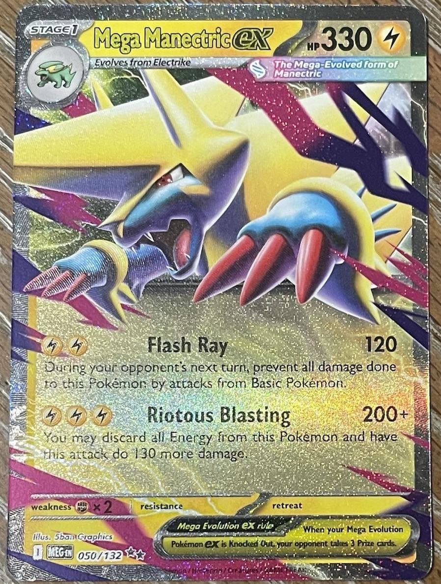 Mega Manectric ex #50