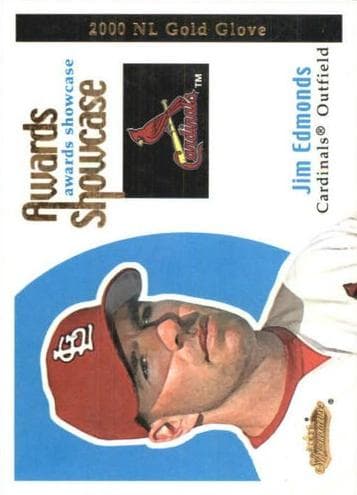 Jim Edmonds 2001 fleer