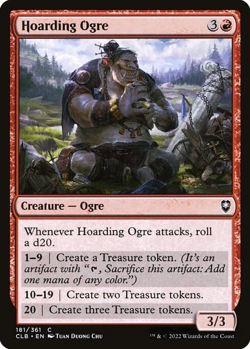Hoarding Ogre 2022 Magic: The Gathering Commander Legends: Battle for Baldur's Gate