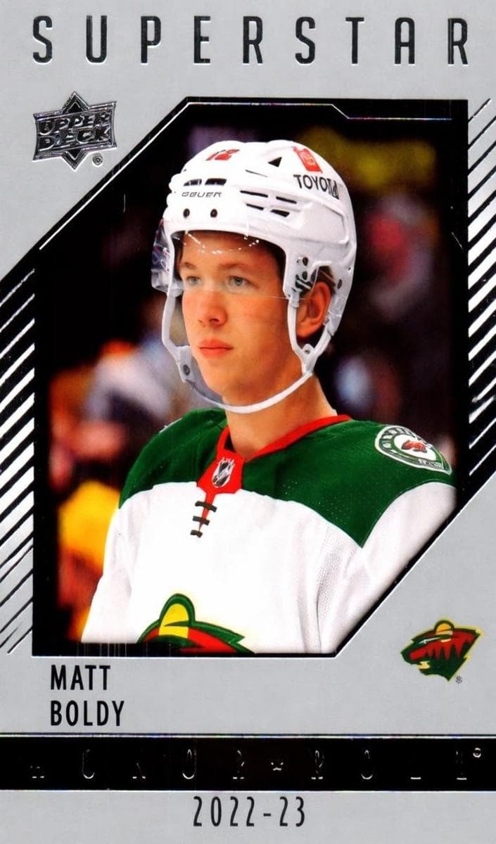 Matt Boldy 2022 upper-deck Upper Deck