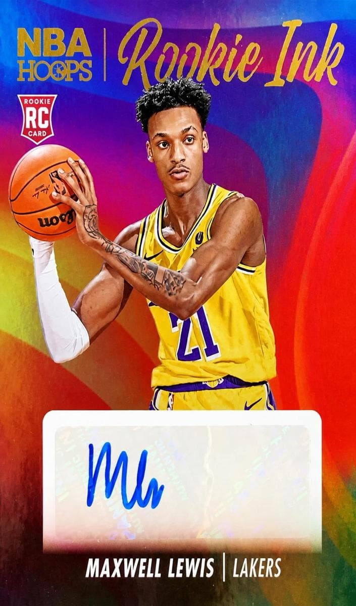 Maxwell Lewis 2023 panini Hoops