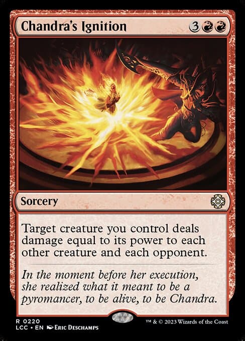 Chandra's Ignition 2024 Magic: The Gathering Modern Horizons 3 Commander