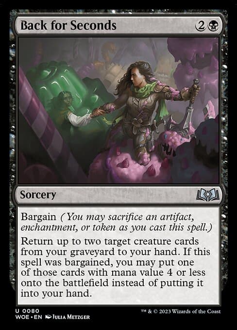 Back for Seconds 2023 Magic: The Gathering Wilds of Eldraine
