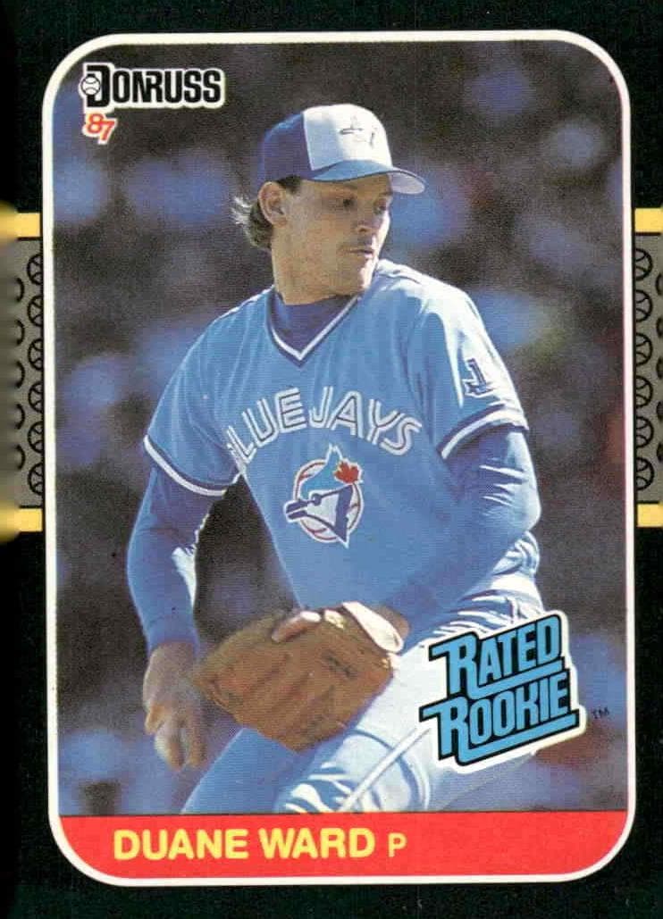 Duane Ward trading card
