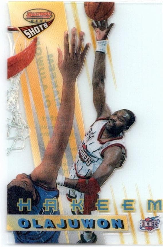 Hakeem Olajuwon 1996 unknown Bowman's Best