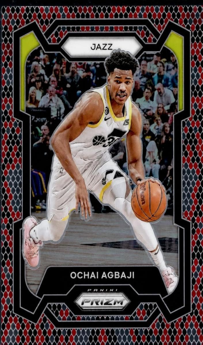 Ochai Agbaji 2023 panini