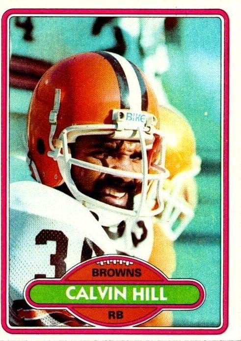 Calvin Hill 1980 topps