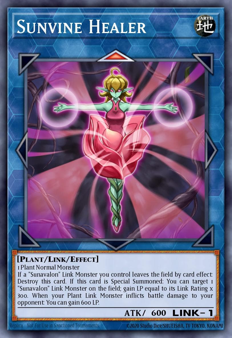 Sunvine Healer 2021 Yu-Gi-Oh! Ghosts From the Past