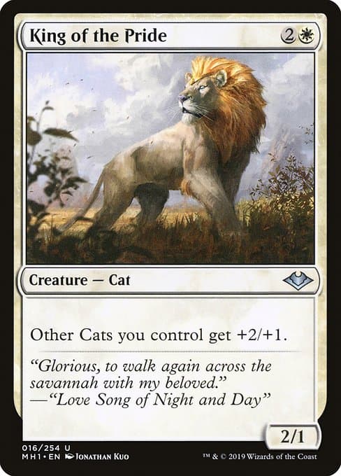 King of the Pride 2024 Magic: The Gathering Foundations Jumpstart