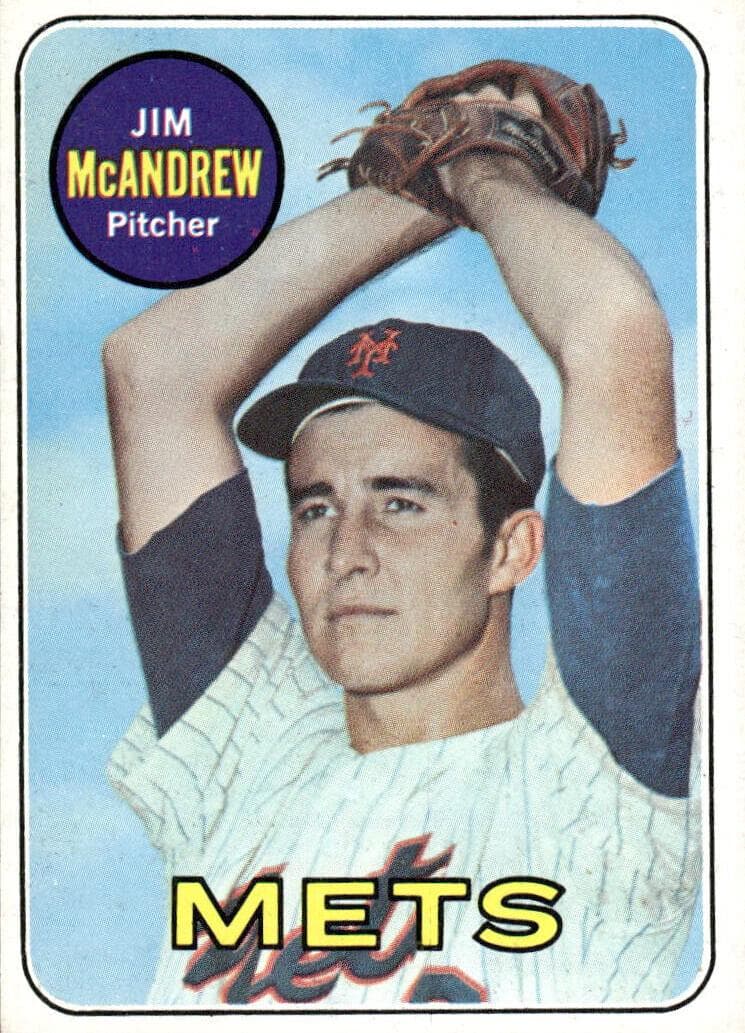 Jim McAndrew 1969 topps Topps