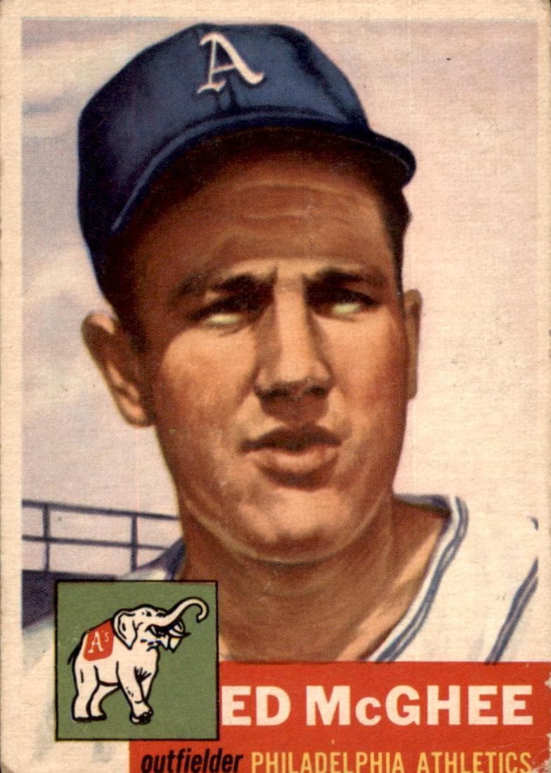 Ed McGhee 1953 topps Topps