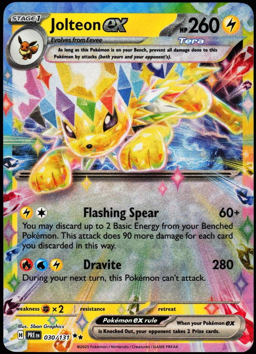 Jolteon EX #30