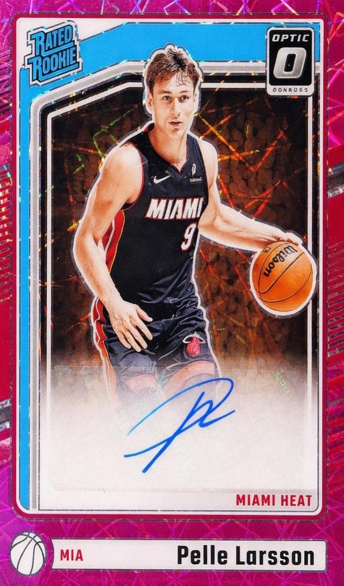 Pelle Larsson 2024 panini Donruss Optic