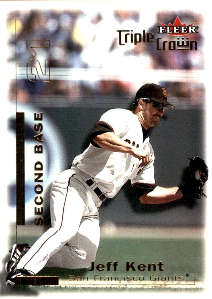 Jeff Kent 2001 fleer Fleer Triple Crown