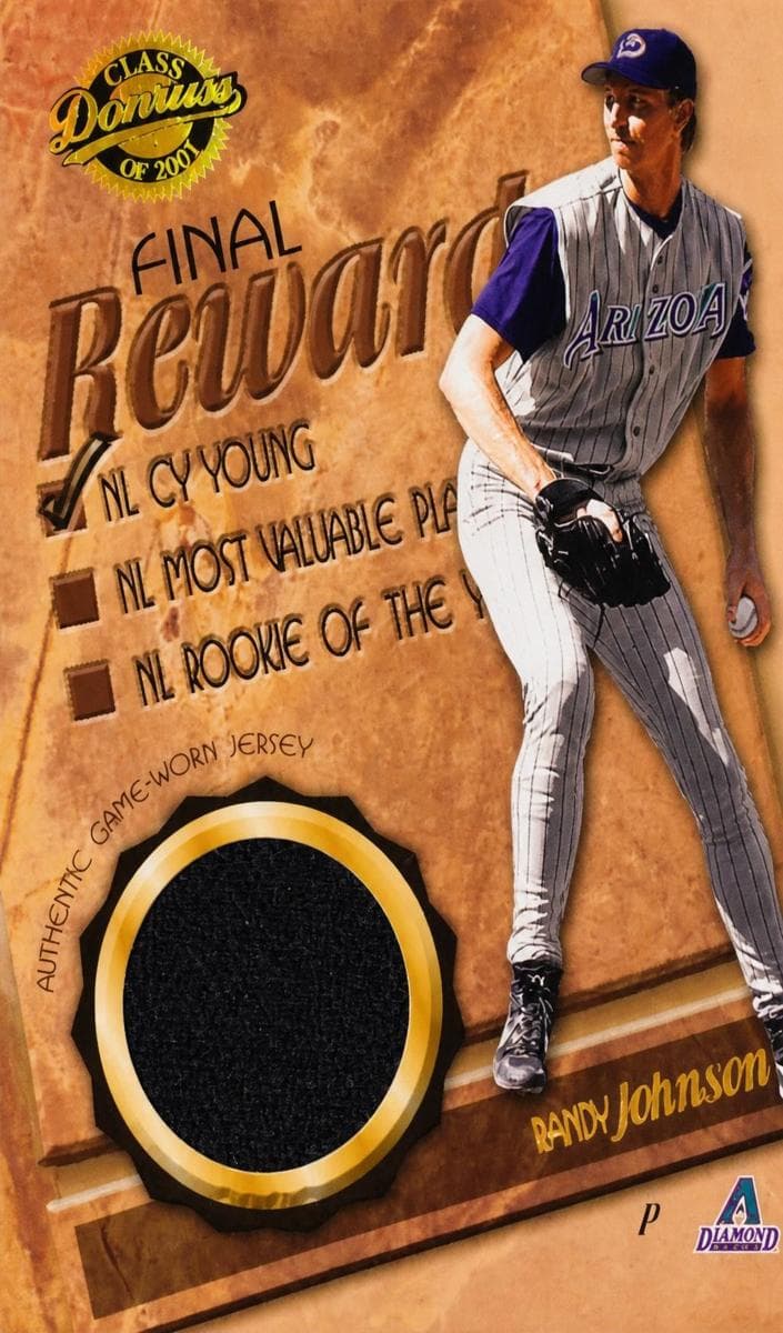 Randy Johnson 2001 panini Donruss Class of 2001