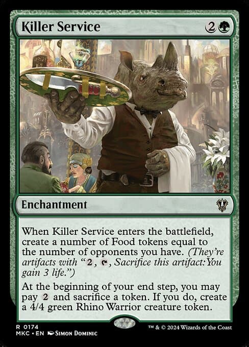 Killer Service 2022 Magic: The Gathering