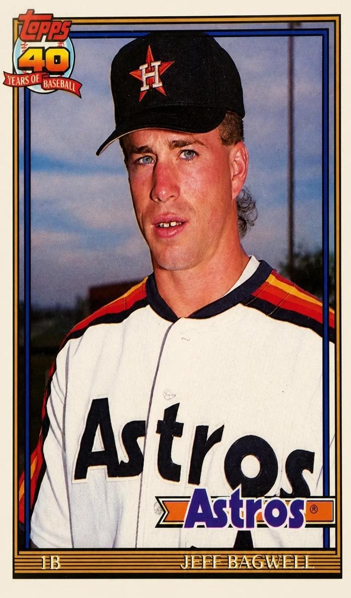 Jeff Bagwell 1991 topps