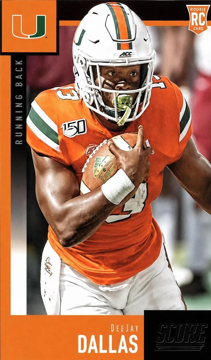 DeeJay Dallas 2020 panini Score