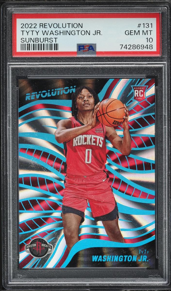 TyTy Washington Jr 2022 panini Panini Revolution