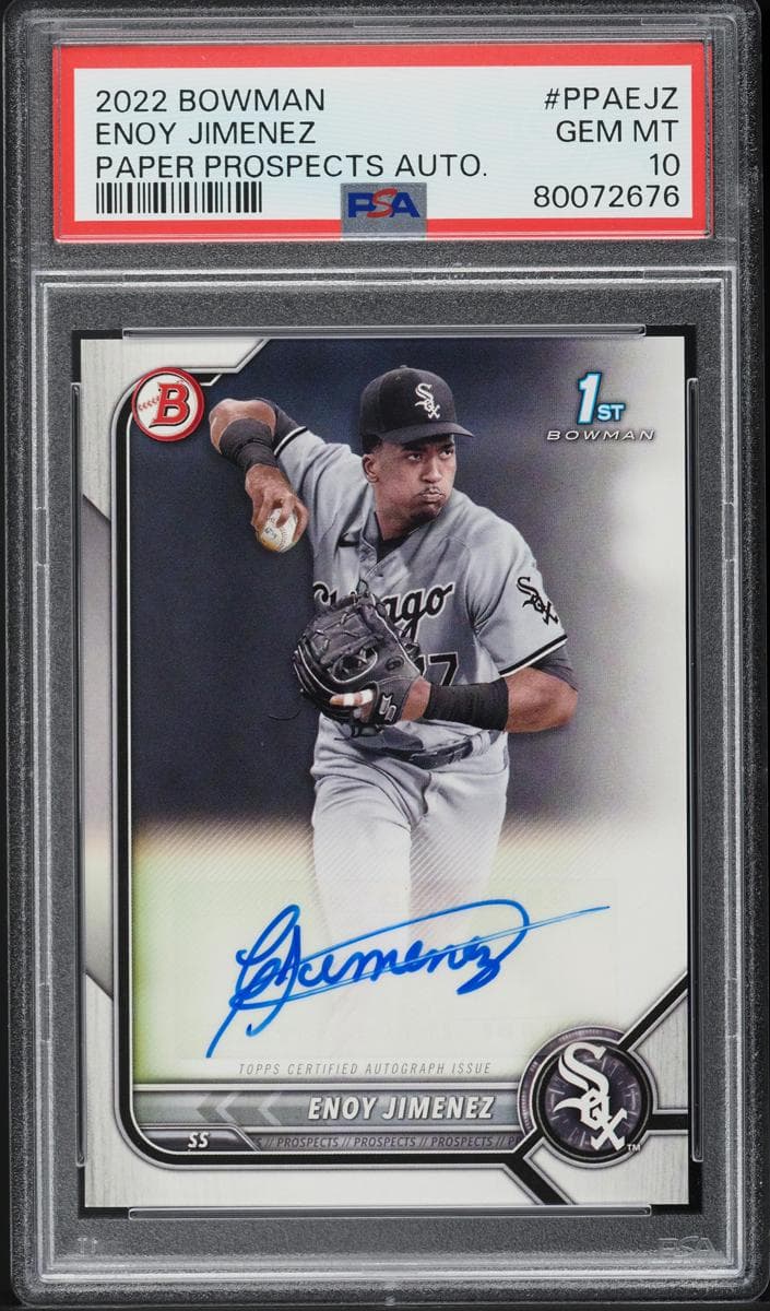 Enoy Jimenez 2022 bowman