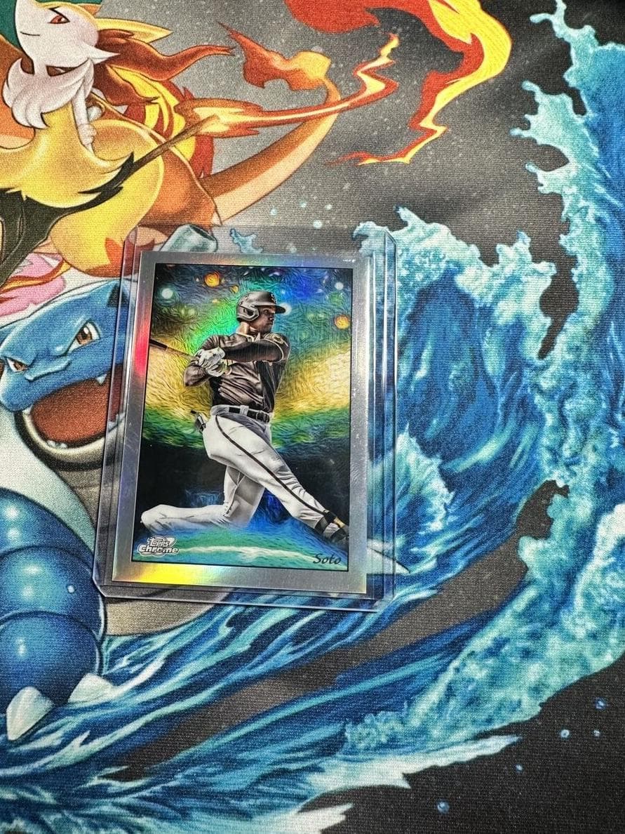 Juan Soto 2023 topps Topps Cosmic Chrome