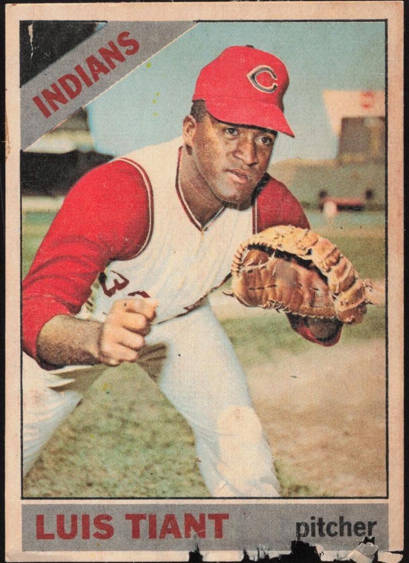 Luis Tiant 1966 topps Topps Venezuelan