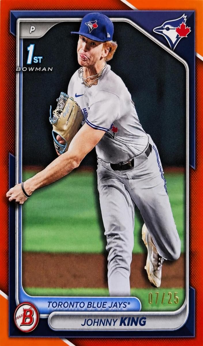 Johnny King 2024 bowman Bowman Draft