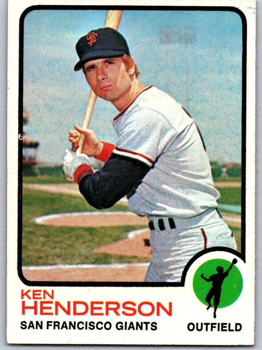 Ken Henderson 1973 topps Topps
