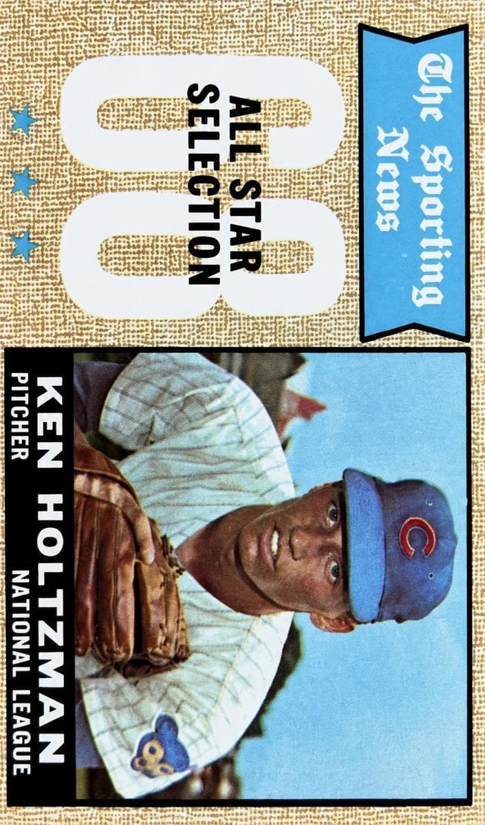 Ken Holtzman 1968 topps Topps
