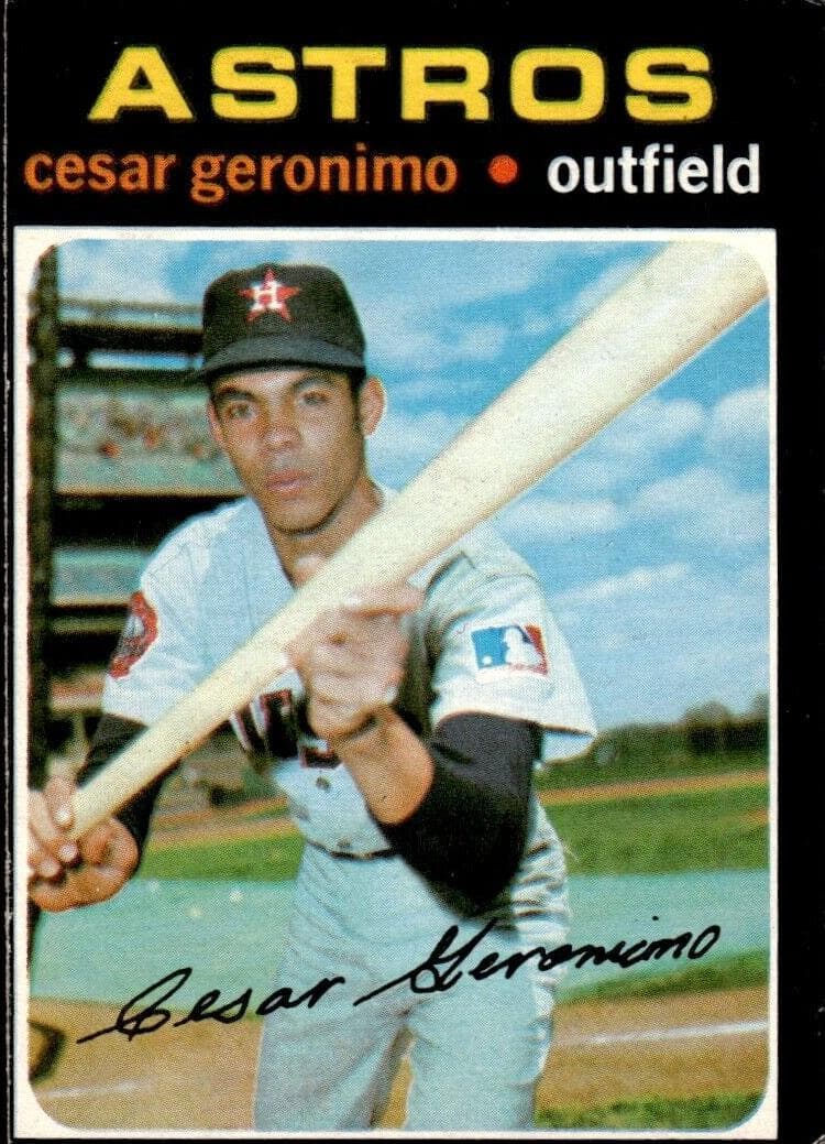 Cesar Geronimo 1971 topps O-Pee-Chee