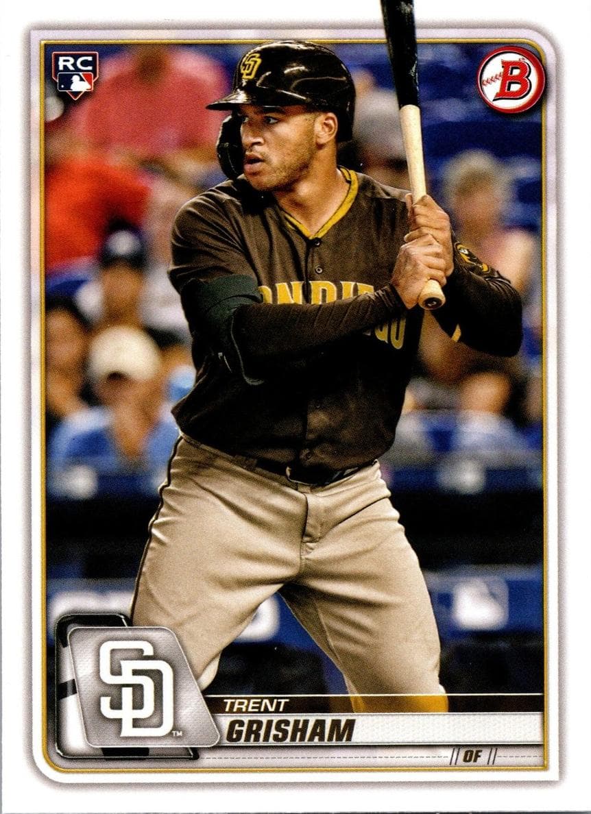 Trent Grisham 2020 bowman Bowman