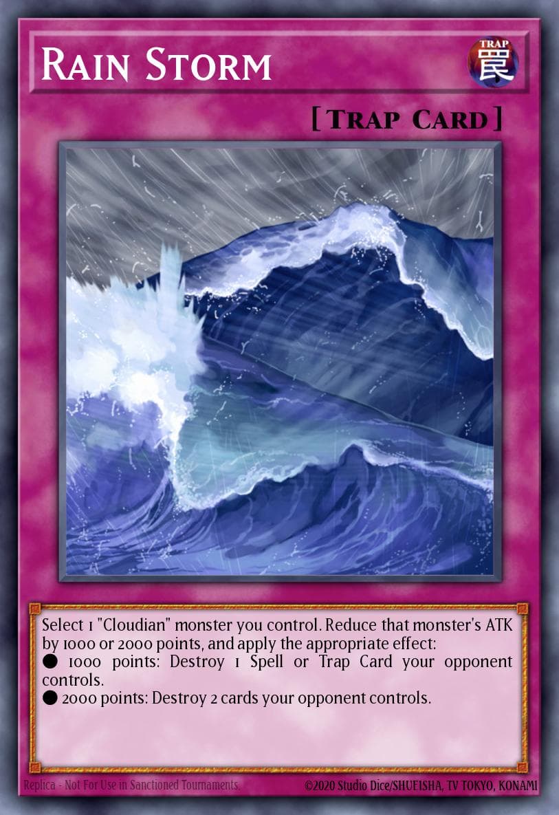 Rain Storm 2007 Yu-Gi-Oh! Japanese Gladiator's Assault