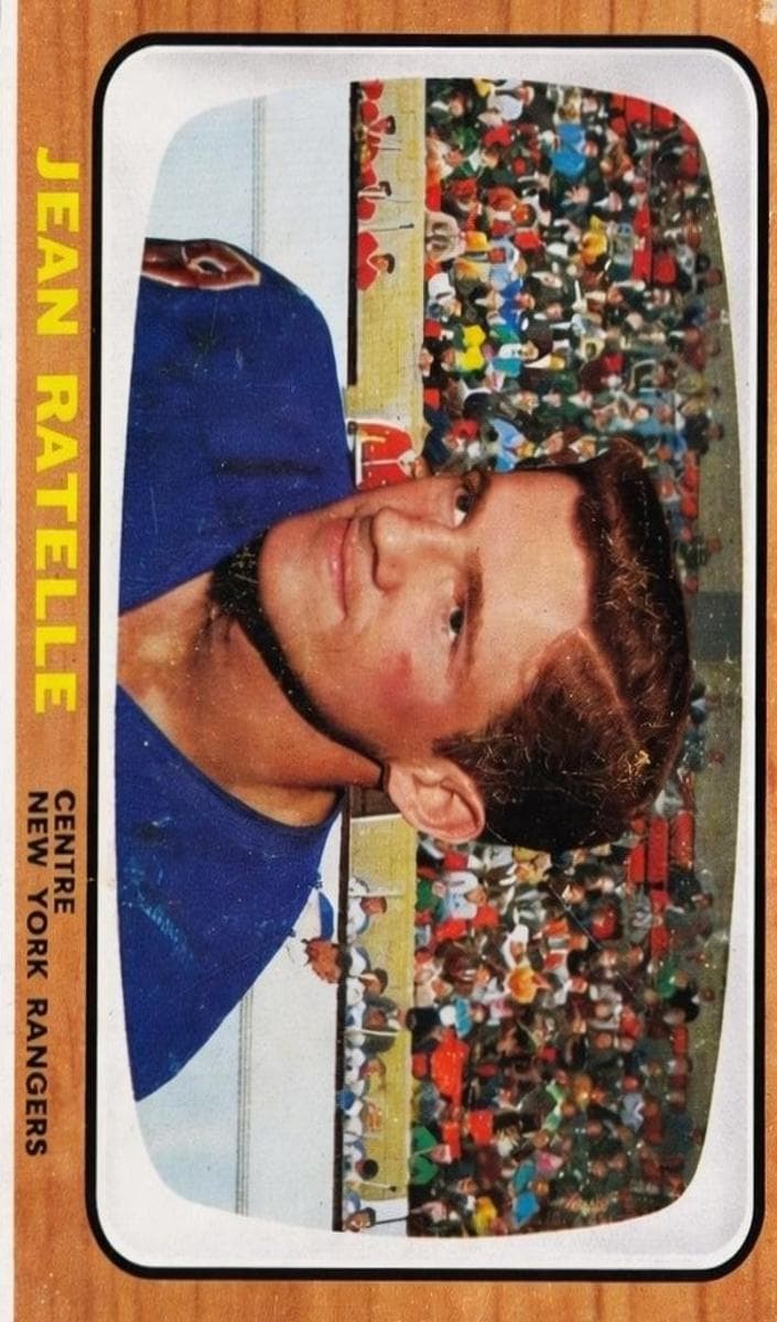 Jean Ratelle 1966 topps
