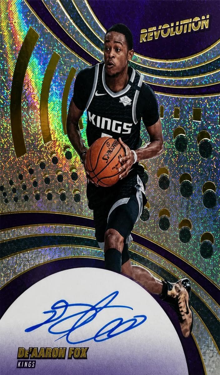 De'Aaron Fox 2020 panini Panini Revolution