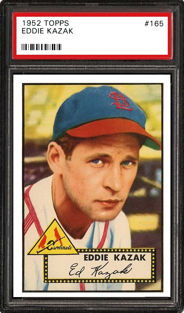 Eddie Kazak 1952 topps Topps