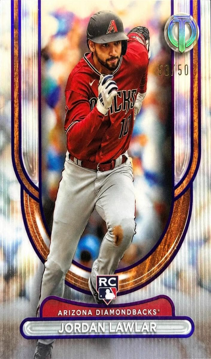 Jordan Lawlar 2024 topps Topps Tribute