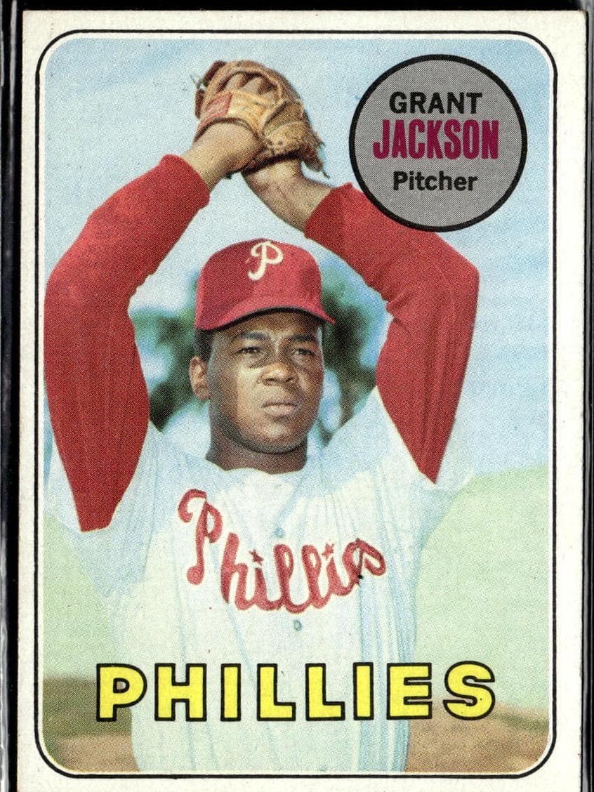 Grant Jackson 1969 topps Topps