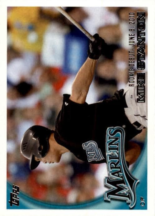 Mike Stanton 2010 topps Topps Update
