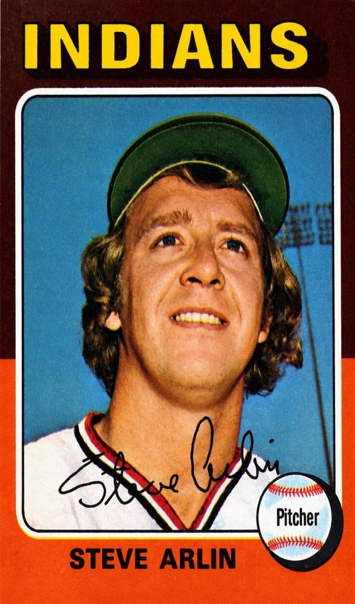 Steve Arlin 1975 topps Topps