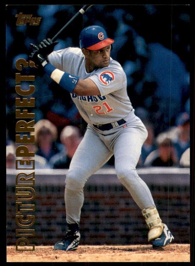Sammy Sosa 1999 topps Topps