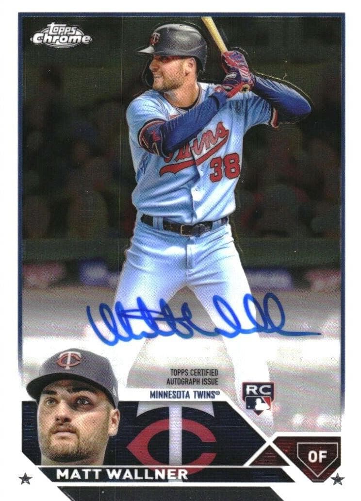 Matt Wallner 2023 topps Topps Chrome