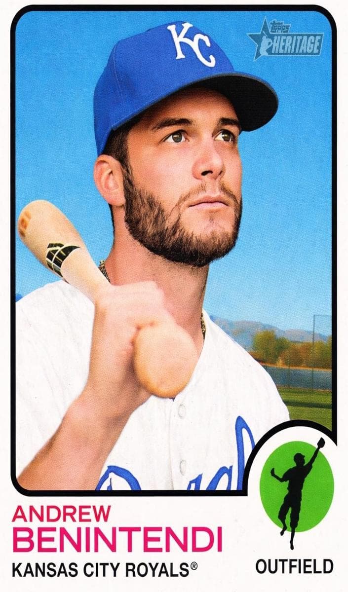 Andrew Benintendi 2022 topps Topps Heritage