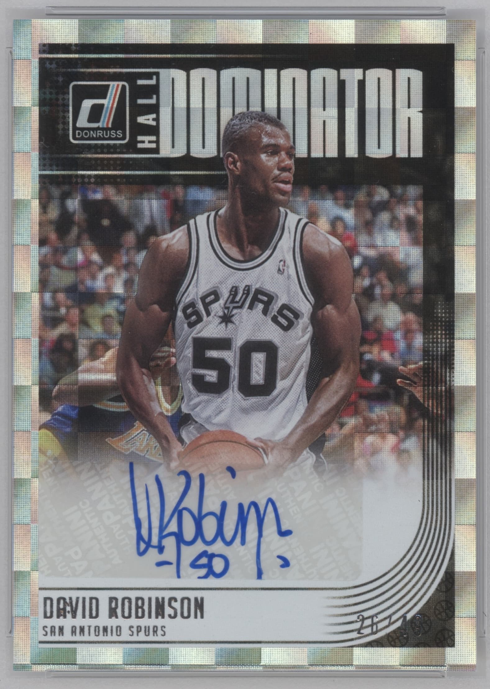David Robinson 2018 panini Donruss Optic