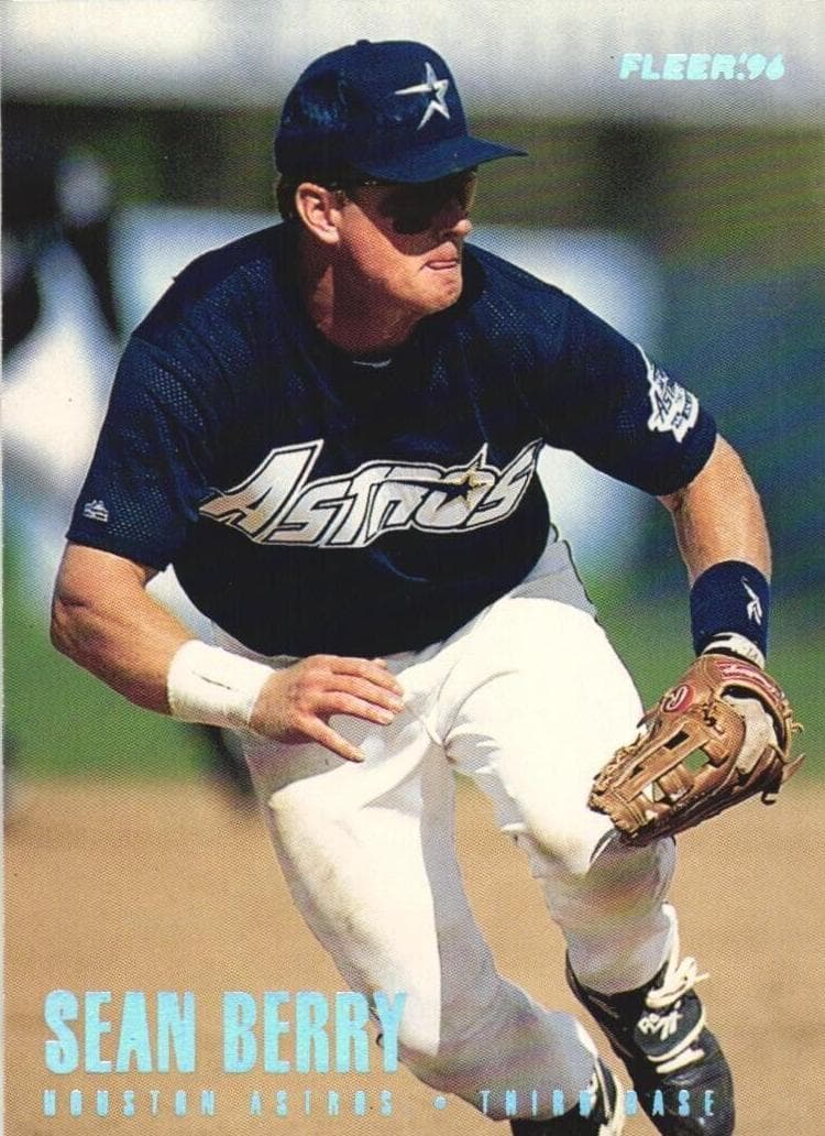 Sean Berry 1996 fleer Fleer Update